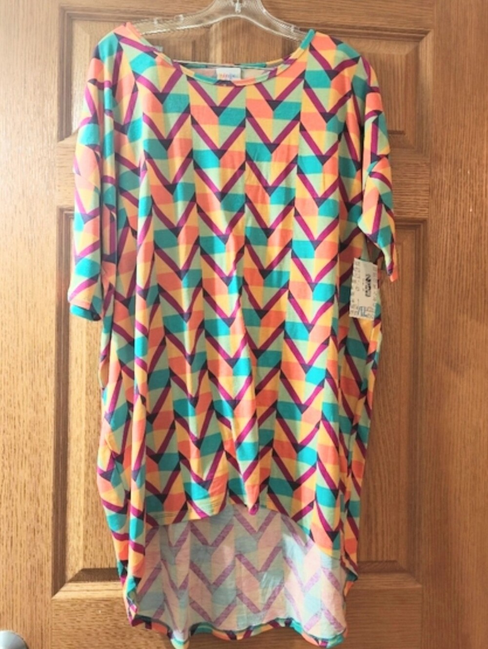 NWT Women's LuLaRoe Multi Colored Shirt Size XL